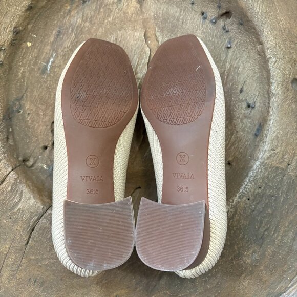 Vivaia Melody Pro comfy almond square-toe block heel shoes women's 36.5 / 6 - Picture 6 of 8